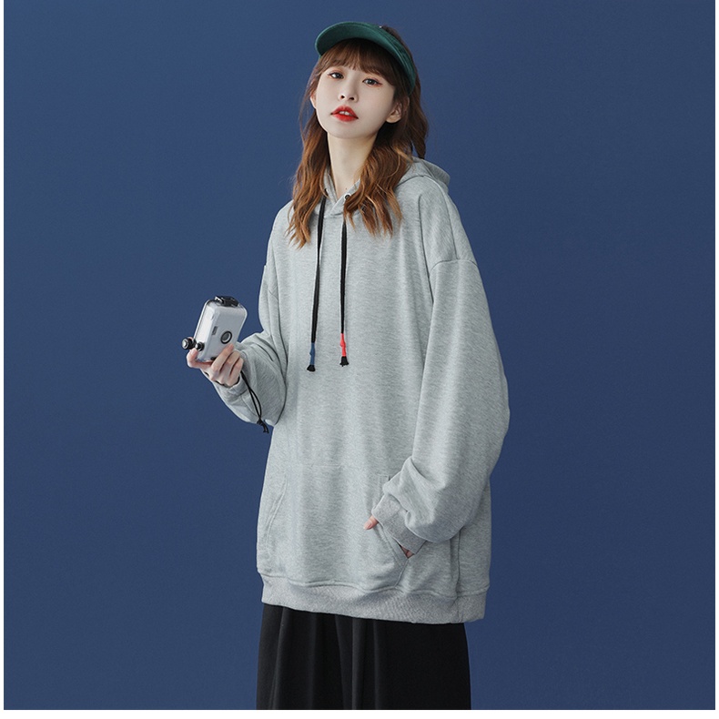 Ifnicefuture Bán Chạy Áo hoodie Tay Dài Dáng Rộng In Họa Tiết Thời Trang Hàn Quốc Cho Cặp Đôi