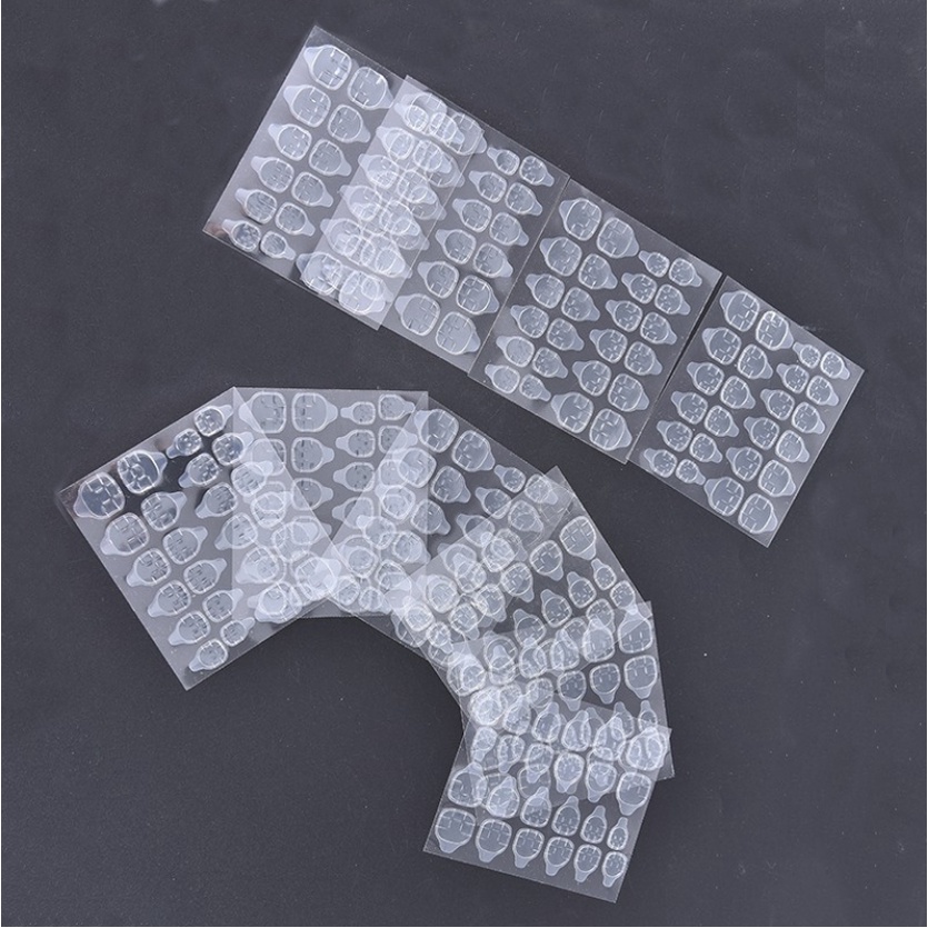 Bộ 24 Miếng Keo Dán Móng Tay Bằng Silicone