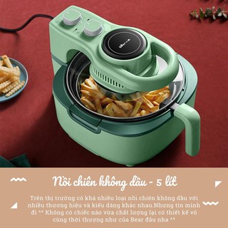 Nồi chiên không dầu Bear QZG-B11D2