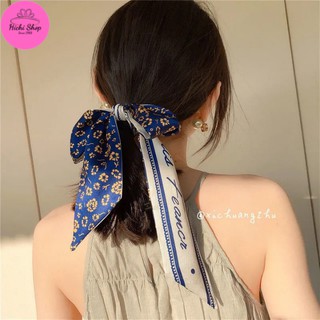 Khăn lụa buộc tóc, ruy băng lụa quàng cổ, khăn cột tóc, quấn túi đa năng