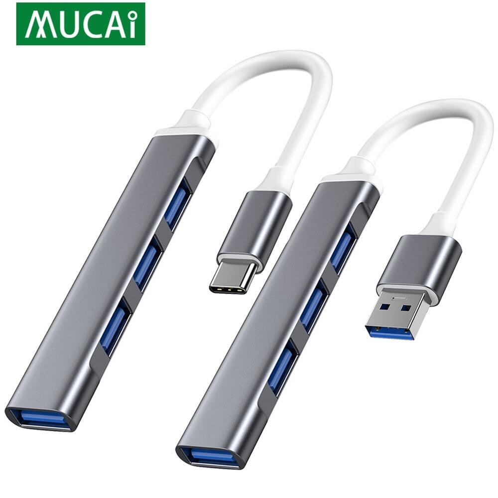 Bộ Chuyển Đổi Hub 4 Trong 1 Loại Type C / USB-A sang 4 Cổng USB 2.0 / USB 3.0 cho laptop Macbook 4 in 1
