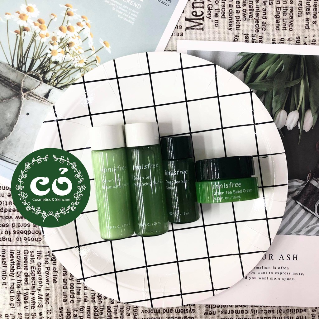 Bộ Dưỡng Da Innisfree Green Tea Special Kit EX