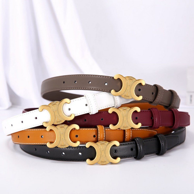 Thắt Lưng Da Đơn Giản Dễ Phối Đồ Thời Trang Cho Nữ