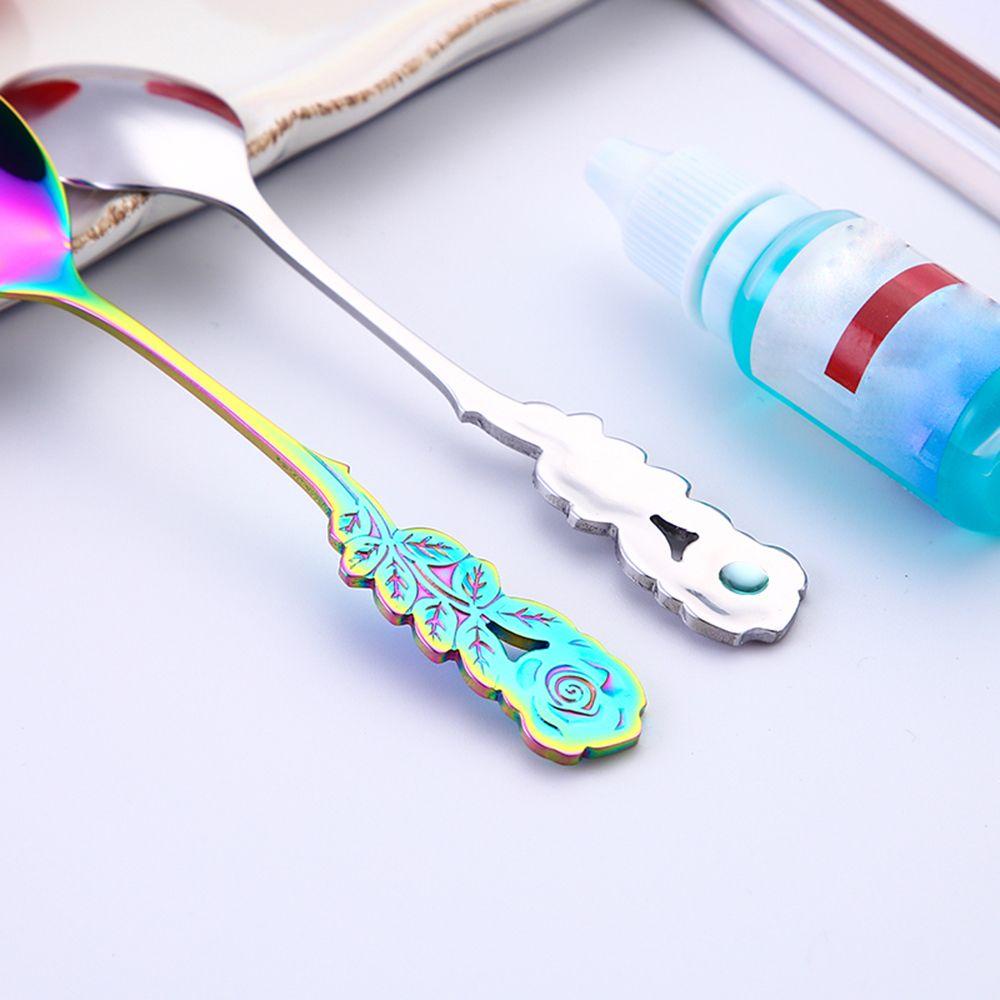 1 Muỗng Cà Phê Hình Hoa Hồng Độc Đáo