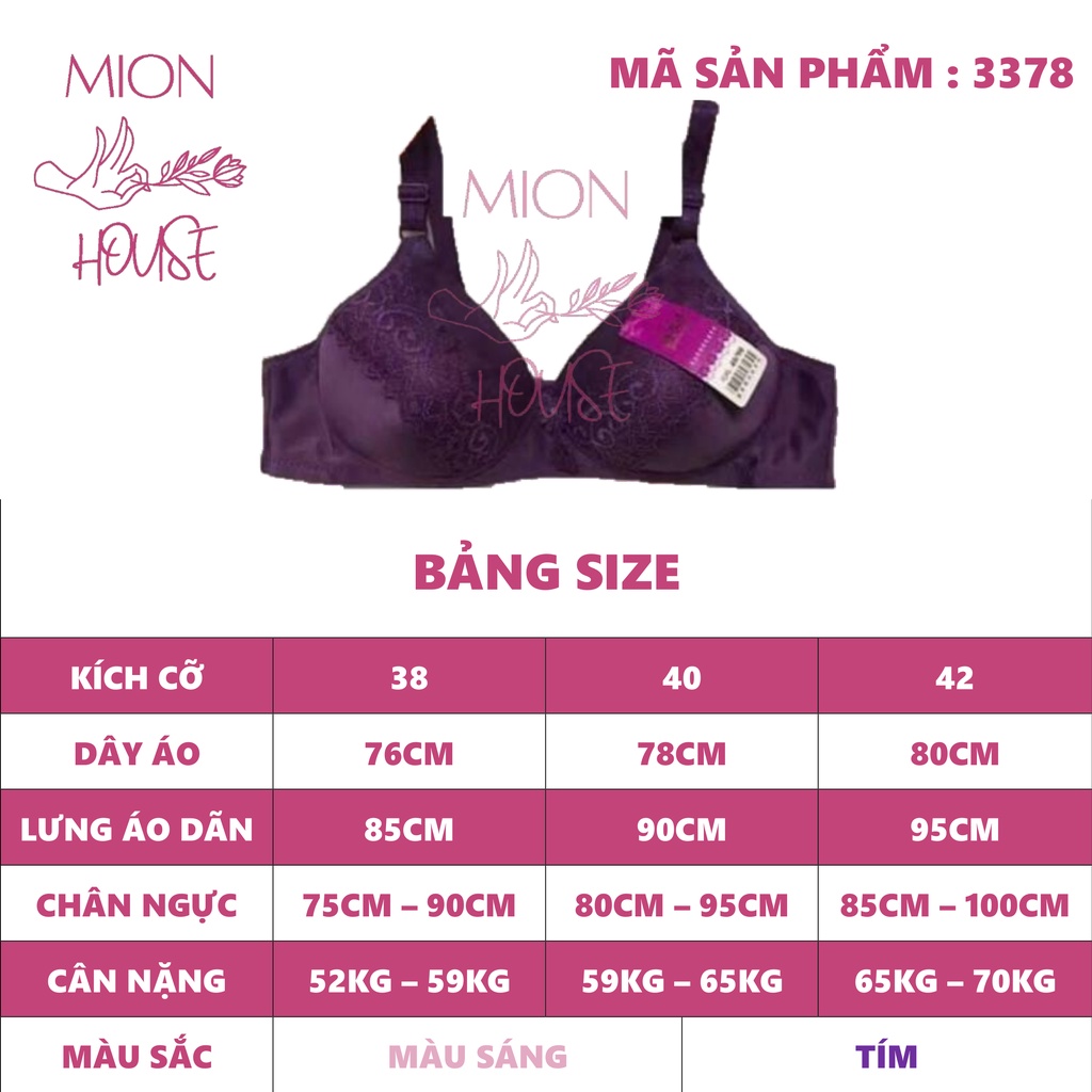 Áo ngực mút mỏng phối ren Không gọng big size quả to CUP C MA09