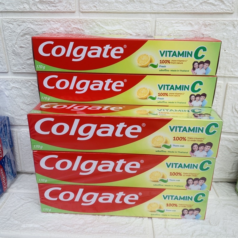Kem Đánh Răng Colgate Vitamin C 170g