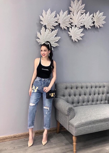 Áo ba lỗ C khoét lưng cá tính | BigBuy360 - bigbuy360.vn