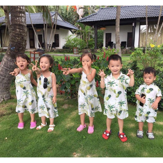 SET QUẦN ÁO ĐI BIỂN CHO TRẺ EM VÀ GIA ĐÌNH