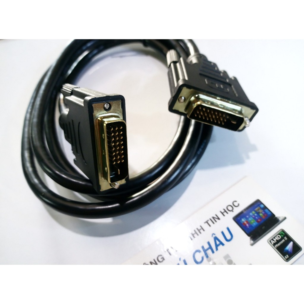 Cáp hình ảnh DVI - 1 (DVI-D - Dual Link Chân 24 -1): Cáp dài 1.5M