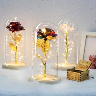 Đèn LED hình hoa hồng trang trí tiệc cưới