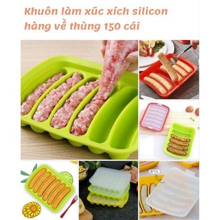 BỘ KHUÔN LÀM XÚC XÍCH SILICON