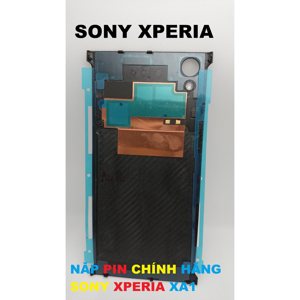 NẮP LƯNG-NẮP PIN-BLACK COVER CHÍNH HÃNG SONY XPERIA XA1 PLUS-G3416