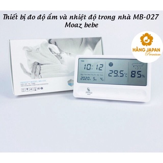 Mua Thiết bị đo độ ẩm và nhiệt độ trong nhà Moaz Bebe MB-027 Bảo hành chính hãng