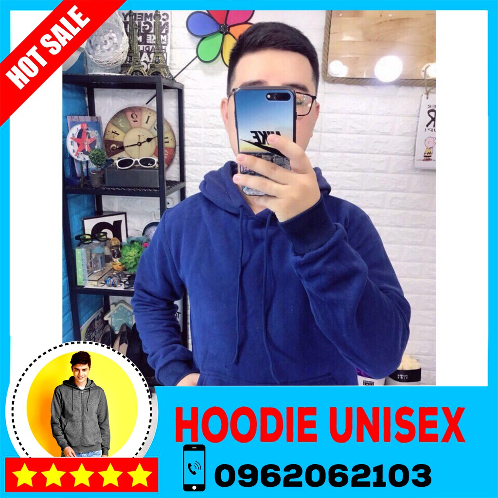 (HOOIDE) ÁO HOODIE NỈ NGOẠI HD155 (Nam Nữ) | BigBuy360 - bigbuy360.vn