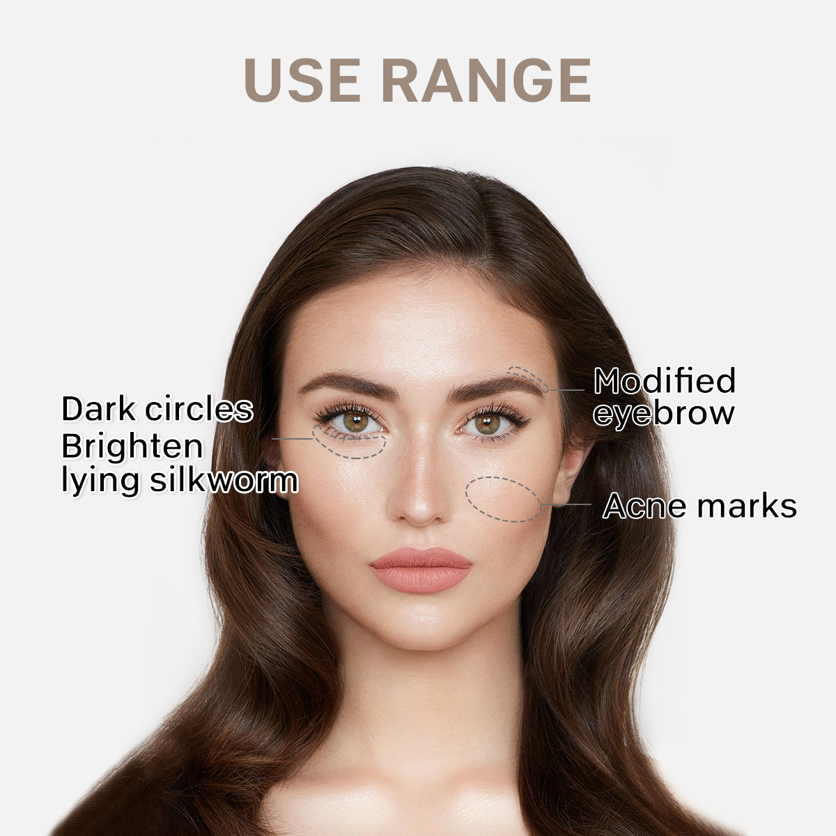 [Hàng mới về] Bút Che Khuyết Điểm DEROL Dưỡng Ẩm Trang Điểm Tông Màu Nude | BigBuy360 - bigbuy360.vn