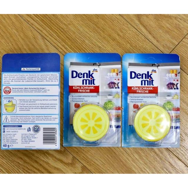 Hàng Đức Sáp khử mùi tủ lạnh Denkmit