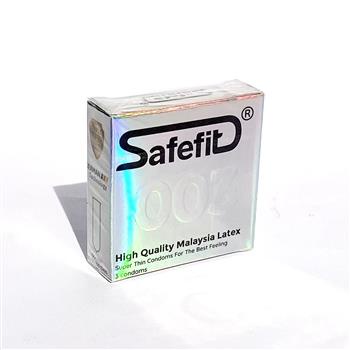 [ GIÁ SỈ ]  Bao cao su siêu mỏng cao cấp, chống tuột, tạo cảm giác chân thật Safefit 003 - Hộp 3 hoặc 12 cái