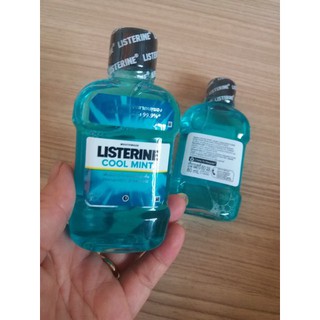 Chai nước súc miệng bỏ túi Listerin 80ml