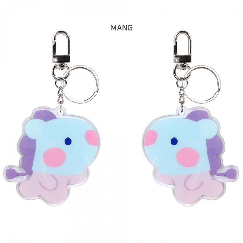 XiaoboACC Móc Khóa Hình Các Nhân Vật BT21 Xinh Xắn Dễ Thương