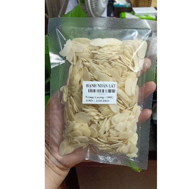 Hạnh nhân lát (úc) 100g