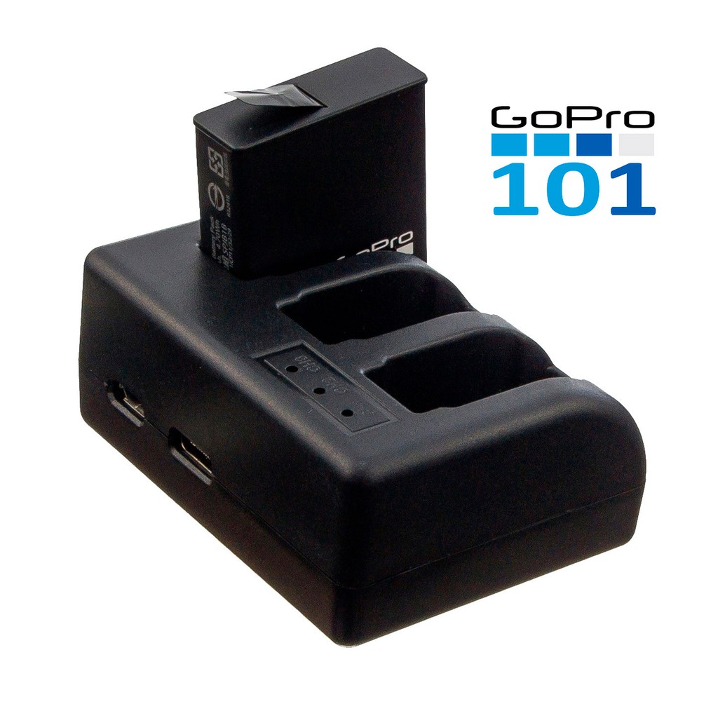 Dock sạc ba gopro 5 OEM gopro 5 6 7 8- Triple Charger Gopro Hero 5 - Gopro101 - inoxnamkim