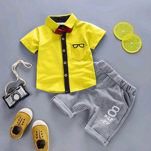 Bộ quần áo phong cách Ấn Độ cho bé trai 7H9KL