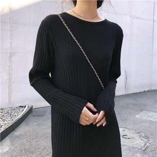 Váy len cổ tròn( oder 3-5hom quảng châu) mÃ 392