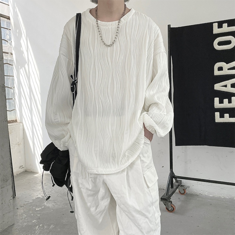 Áo sweater Cổ Tròn Thiết Kế Trẻ Trung Cho Nam