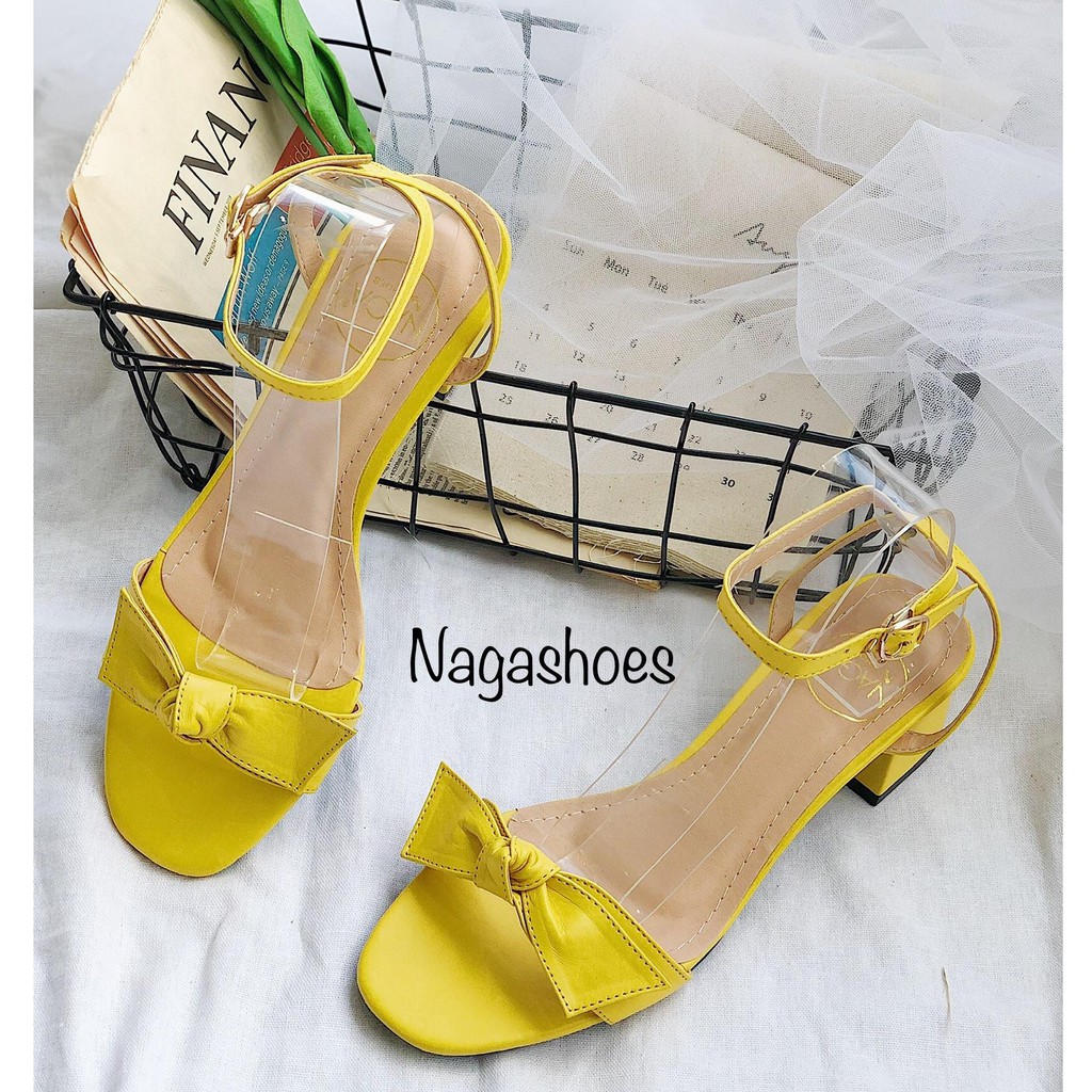 ff <3 GIÀY CAO GÓT NAGASHOES MŨI VUÔNG QUAI THẮT NƠ 4P NAC127 > . new ‼️ . new ! <3 🇻🇳 2020 ' ) " * !