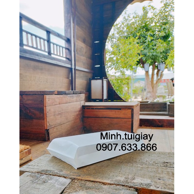100c túi bánh mì trắng