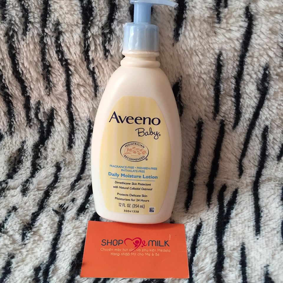 Dưỡng Thể Giữ Ẩm Da AVEENO Baby Lotion cho bé