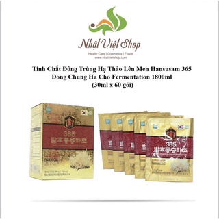 Tinh chất đông trùng hạ thảo lên men hansusam 365 dong chung ha cho - ảnh sản phẩm 4