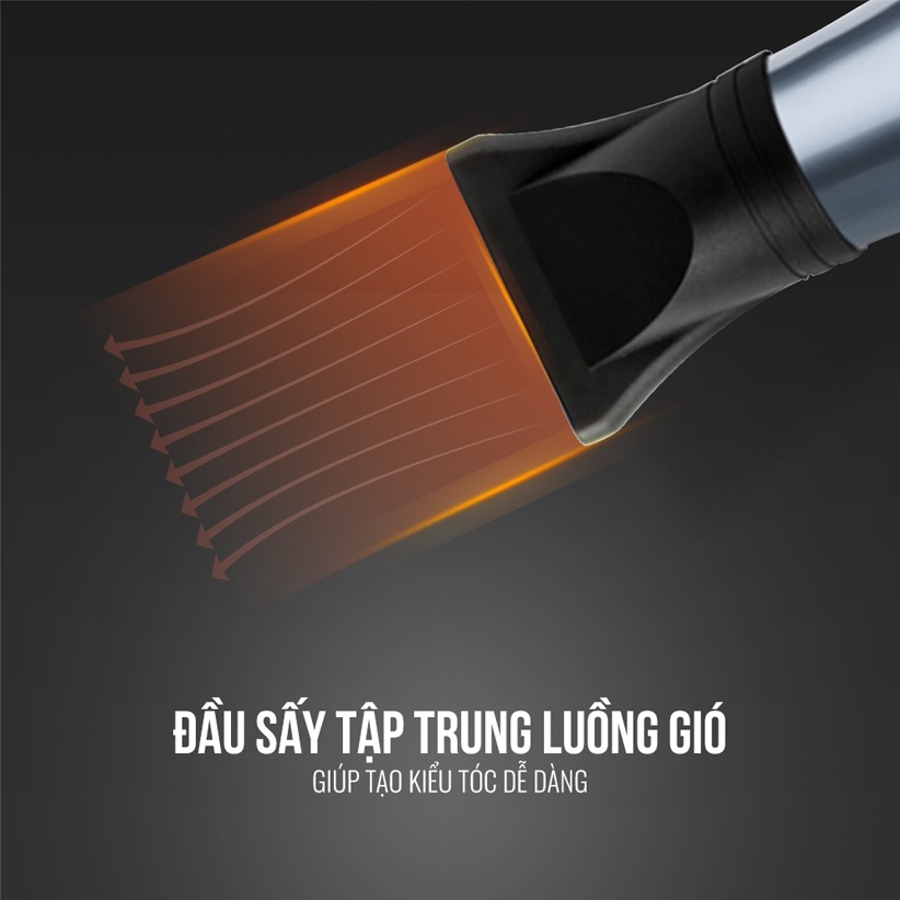 Máy sấy tóc 2000W Elmich HDE-1821 - Hàng chính hãng