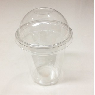 Ly nhựa nắp cầu 350ml (10 chiếc)