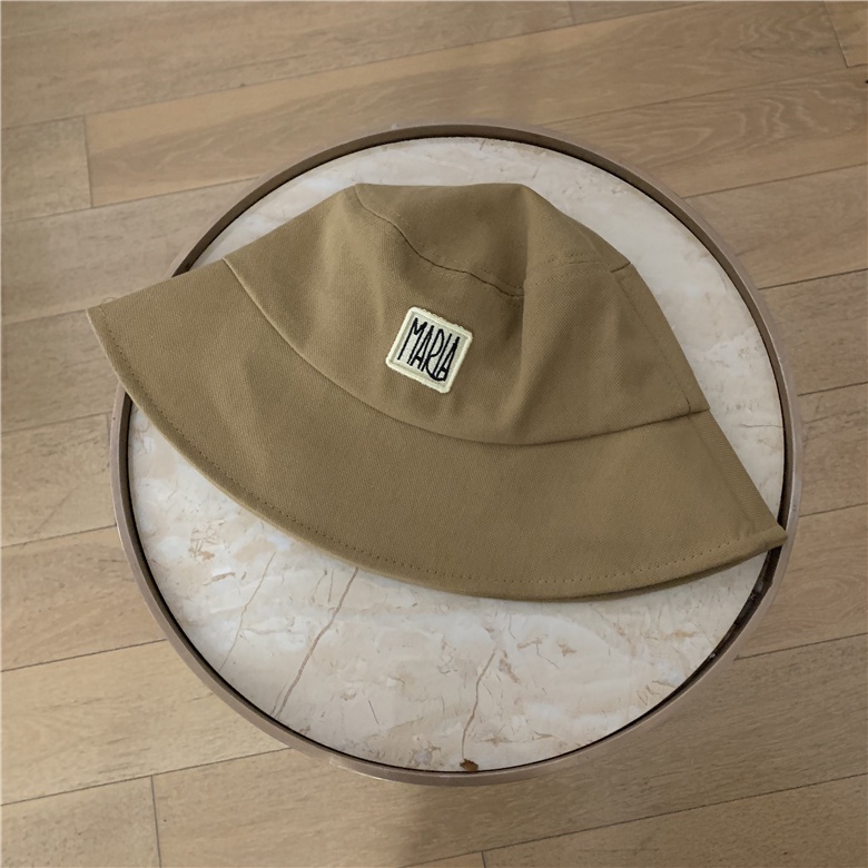 Mũ Bucket Màu Đen Chống Nắng Dễ Phối Đồ Thời Trang Xuân Hè Cho Cặp Đôi