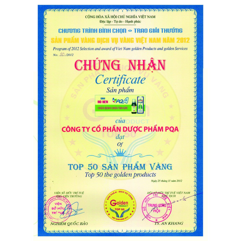 Siro PQA Hen Suyễn: hen suyễn, hen phế quản, viêm phế quản, ho, khó thở về đêm