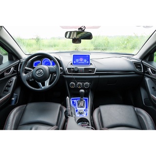 MAZDA 3 [2015- 2016]: Film PPF bảo vệ FULL BỘ nội thất ô tô -AUTO 6- chống xước hiệu quả, tạo độ bóng cho xe