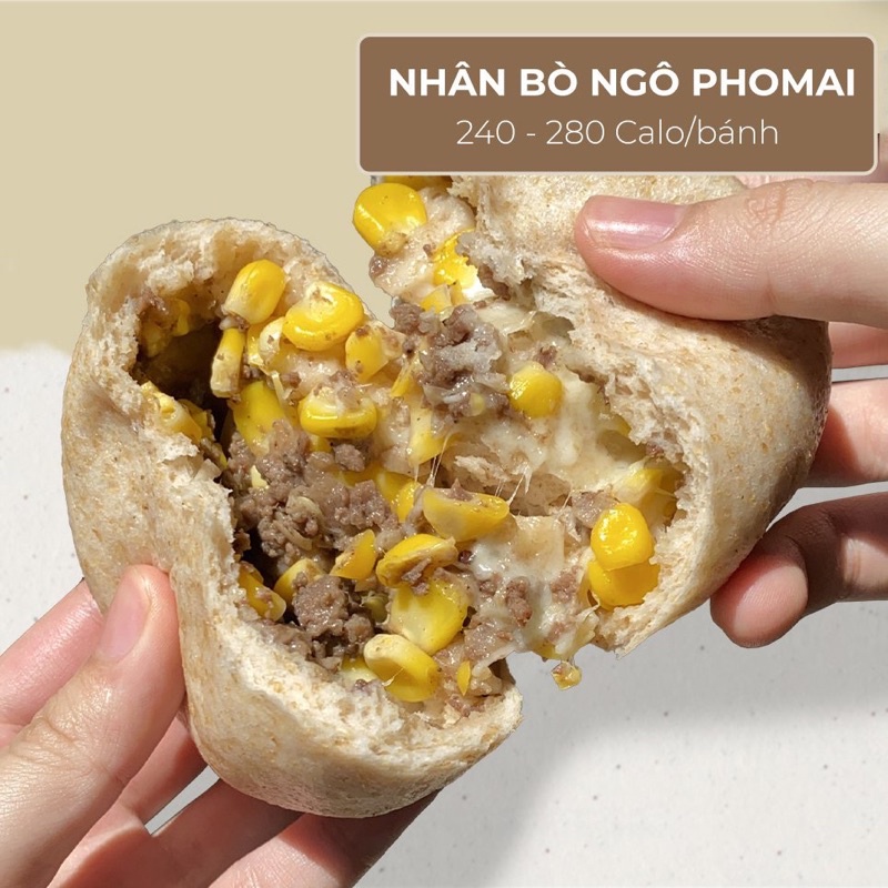 Bánh Bao Nguyên Cám Ăn Kiêng Healthy