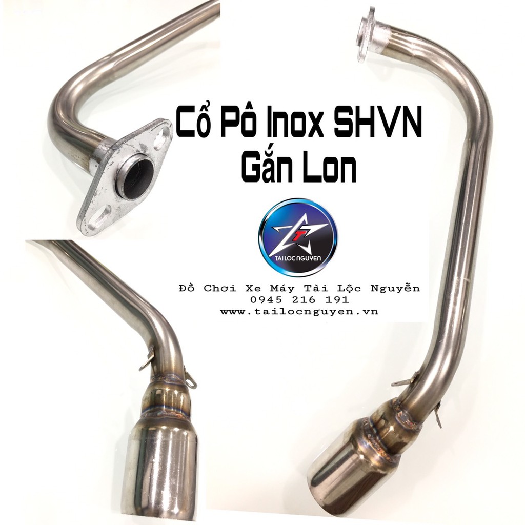 CỔ PÔ INOX 304 GẮN LON DÀNH CHO SHVN