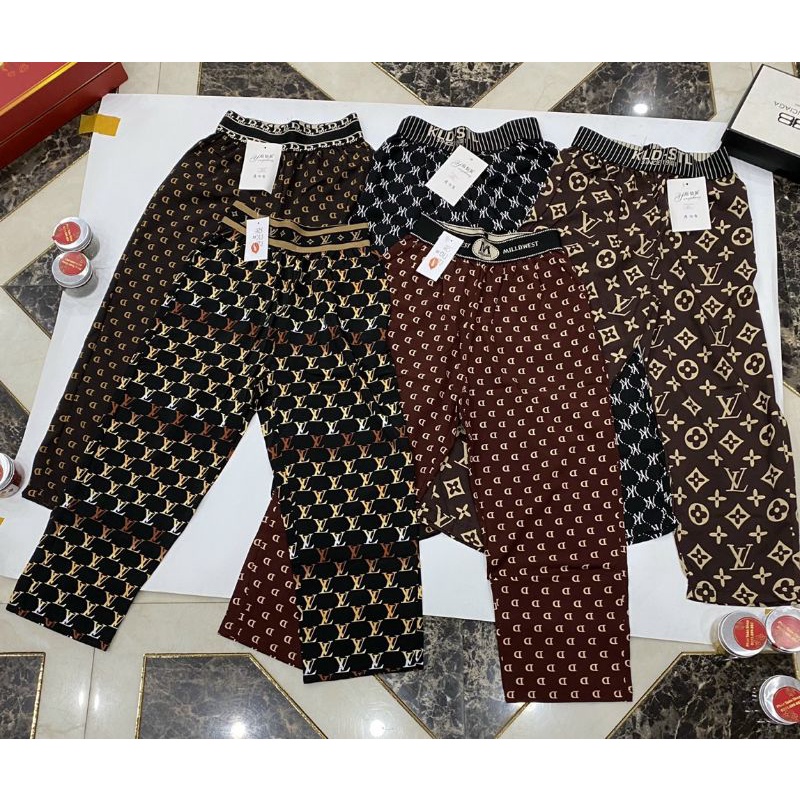 Quần bom lụa dáng baggy cạp chữ siêu mát mềm đẹp