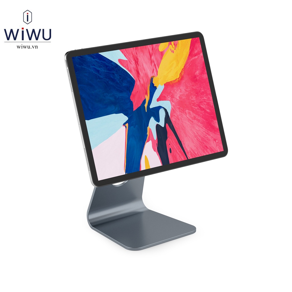 Wiwu Stand  For IPad Pro 11 inch , 12.9  M1 . Kệ hút nam châm xoay 360 dành cho IPad Pro 12.9 2021 cao cấp chính hãng