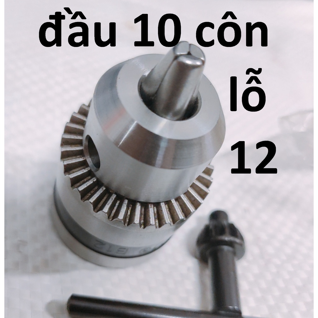 đầu kẹp mũi khoan, đầu mang ranh 10mm (SS1863)