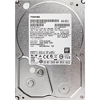 Ổ cứng gắn trong pc toshiba dt01aca200 2tb 64mb 7200rpm sata 3 3.5'' inch phân phối chính hãng amc - sẵn hàng