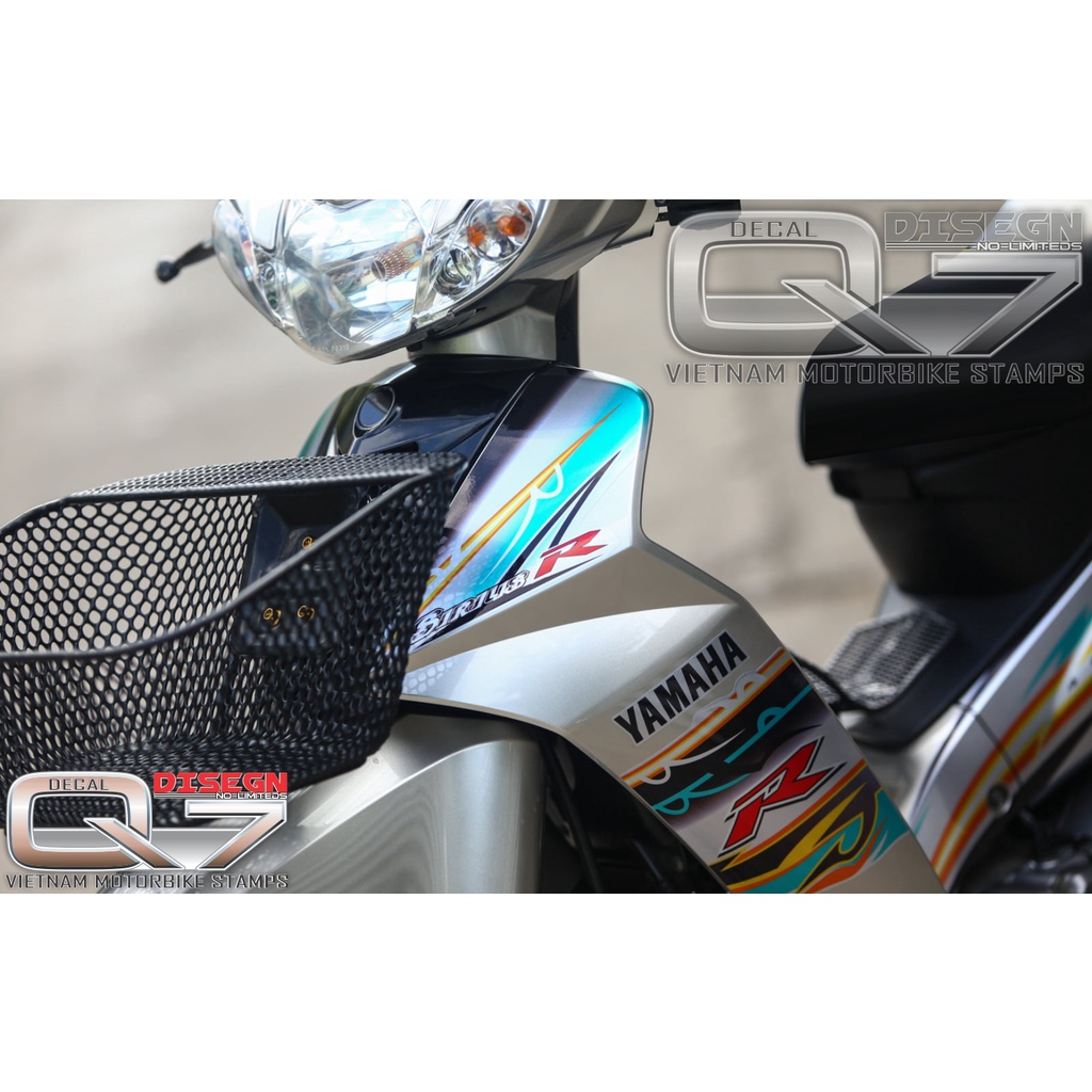 Tem Rời Sirius 110 Bạc Đen