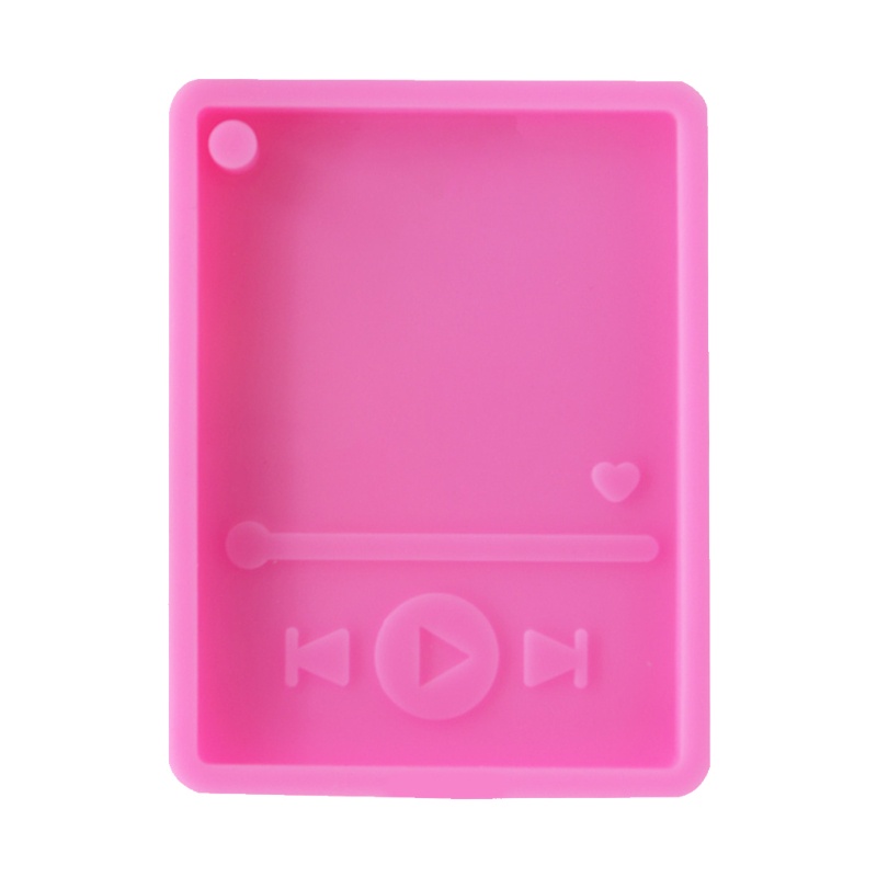 Khuôn Silicone Làm Mặt Dây Chuyền Hình Máy Nghe Nhạc