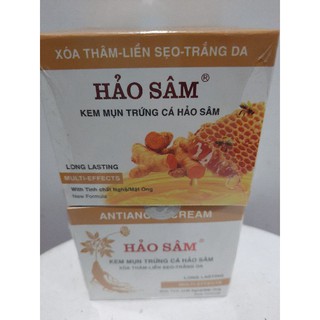 combo 2 hủ kem hảo sâm màu vàng 12g