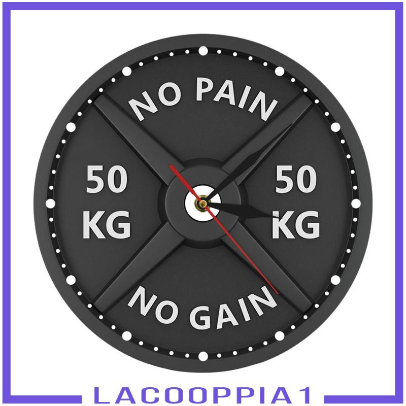 [Lacooppia1] Đồng Hồ Treo Tường Hiện Đại Tối Giản Để Tập Gym / Làm Quà Tặ