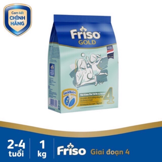 [ COMBO 2 TÚI ] FRISO GOLD 4 TÚI 1KG SIÊU TIẾT KIỆM - CHÍNH HÃNG CÔNG TY