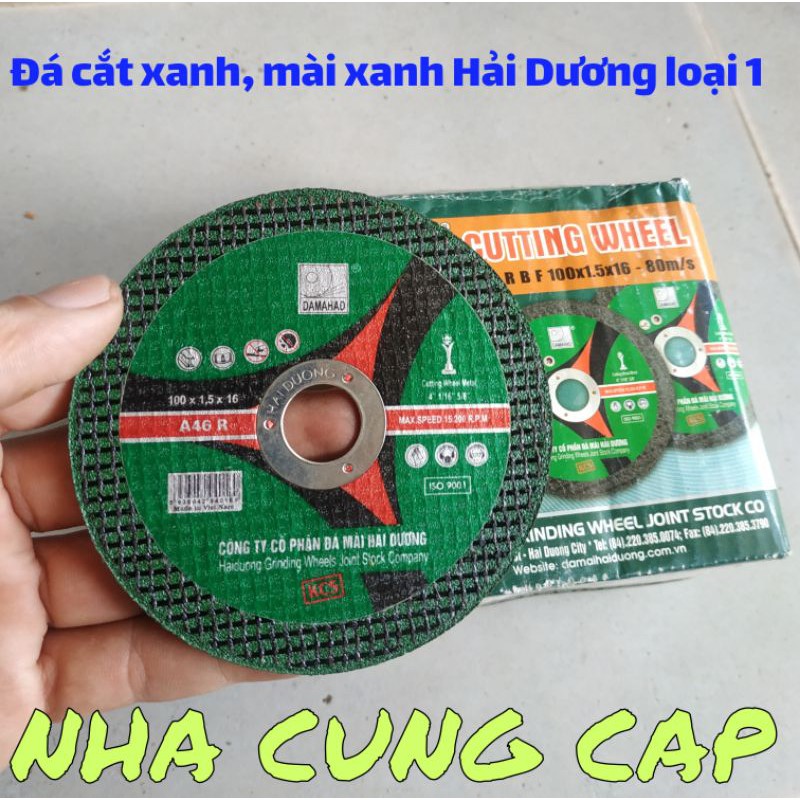 ĐÁ CẮT XANH, ĐÁ MÀI XANH 1 TẤC HẢI DƯƠNG LOẠI 1