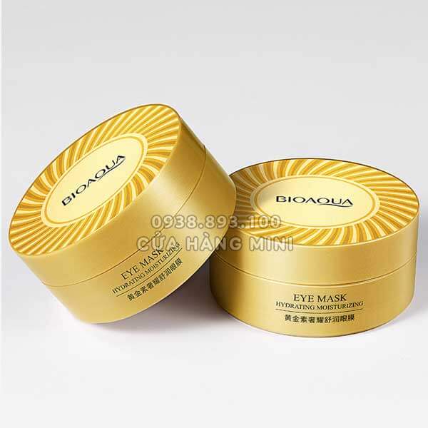 Mặt Nạ Dưỡng Da Mắt Phân Tử Vàng 24K Bioaqua